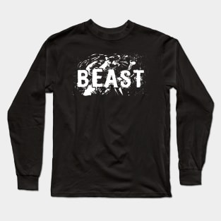 Bear Beast Wild Animal Design Long Sleeve T-Shirt